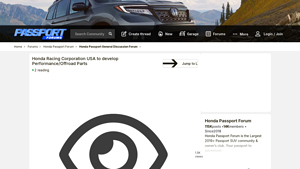 Honda Racing Corporation - Performance Parts