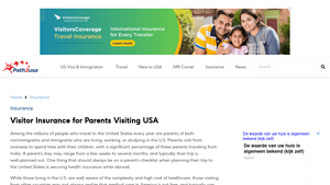 Visitor Insurance for Parents Visiting USA - Path2USA - insurance for parents visiting usa