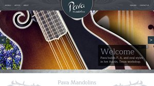 Pava Mandolins | Handmade Mandolins, built in Austin, Tx. - mandolins made in usa
