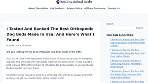 I Tested And Ranked The Best Orthopedic Dog Beds Made In Usa In 2024 ... - dog beds made in the usa