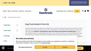 Dog Treats Made in the USA - Pawstruck.com - dog treats made in usa