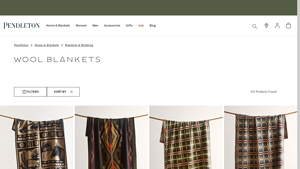 Made in USA Wool Blankets & Throw Blankets - Pendleton - fire blankets made in usa