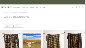 Made in USA Wool Blankets & Throw Blankets | Pendleton - blankets made in usa