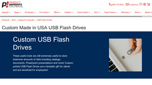 Made in USA USB Flash Drives - Perfect Imprints - custom usb usa
