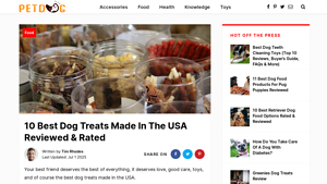 10 Best Dog Treats Made In The USA Reviewed & Rated - dog treats made in usa