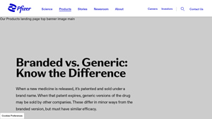 Our Products: Holding the Promise of a Breakthrough | Pfizer - medicine company in usa