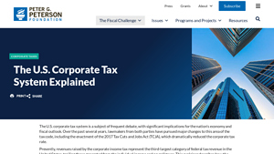 The U.S. Corporate Tax System Explained - company tax rate usa