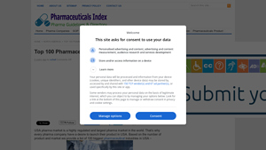 Top 100 Pharmaceutical Companies in USA | Pharmaceuticals Index - list of pharmaceutical companies in usa