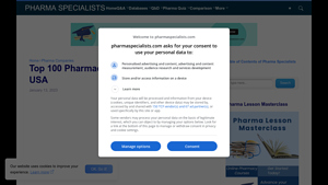 Top 100 Pharmaceutical Companies in USA - pharmaspecialists.com - list of pharmaceutical companies in usa