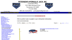FLOOR JACKS-RECONDITIONED - phjjacks.com - floor jack usa made