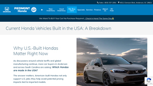Current Honda Vehicles Built in the USA: A Breakdown - suv made in usa