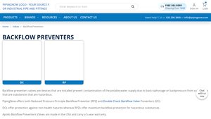 Backflow Preventer Valves for Sale - PipingNow - backflow usa