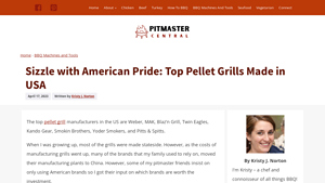 Sizzle with American Pride: Top Pellet Grills Made in USA - pellet grills made in usa