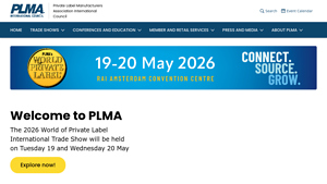 PLMA: Private Label Manufacturers Association International Council - private label manufacturers usa