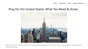 Plug For the United States: What You Need To Know - electric plug adaptors for usa