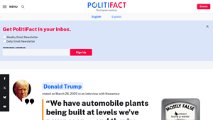 Fact-checking Donald Trump on whether automobile plants are ... - car plants in usa