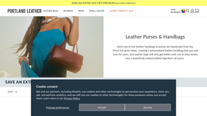 Leather Purses & Handbags | Portland Leather Goods - leather handbags made in usa