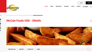 McCain Foods USA - Othello - PotatoPro - mccain foods usa inc