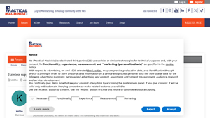 Stainless supplier recommendation? | Practical Machinist - stainless steel suppliers in usa
