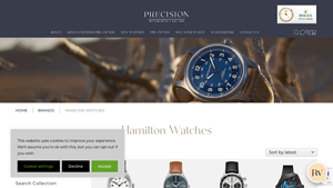 Authorized Hamilton Watches Retailer - Precision Watches - hamilton watch company usa