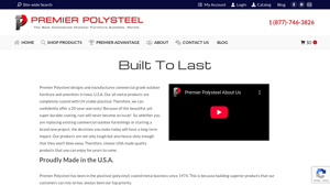 Commercial Grade Outdoor Furniture - USA Made | Premier Polysteel - outdoor furniture made in usa