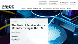 The State of Semiconductor Manufacturing in the U.S. - semiconductor industry in usa