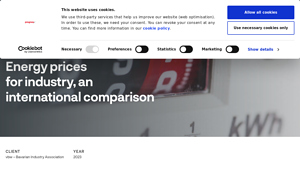 Energy prices for industry, an international comparison - industrial energy power cost usa vs europe
