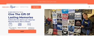 T-Shirt Blanket Company | Custom T-Shirt Quilt Maker | Project Repat ... - quilts made in usa