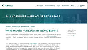 Inland Empire Warehouses For Lease & Rent - Prologis - inexpesnive warehouses in western usa
