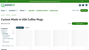 Custom Made in USA Coffee Mugs Personalized With Your Brand - made in usa coffee mug