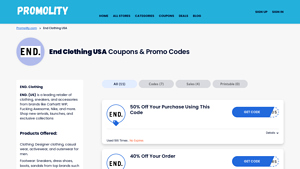 End Clothing USA - promolity.com - end clothing usa