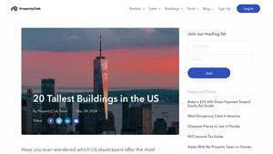 20 Tallest Buildings in the US - PropertyClub - largest building in usa