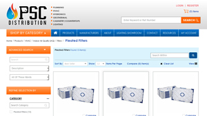 Pleated Filters - Indoor Air Quality (IAQ) - PSC Distribution - hvac pleated filter manufacturers usa