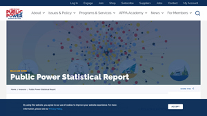 Public Power Statistical Report - biggest utility companies usa