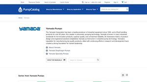 Yamada Diaphragm Pumps - PumpCatalog.com - yamada pumps usa