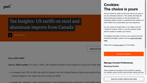 Tax Insights: US tariffs on steel and aluminum imports from Canada - canada tariffs on usa