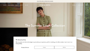 Pyne & Smith - Ethically Made Linen Dresses - dresses made in usa