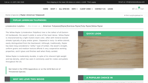 Rare Woods USA - Poplar Lumber
