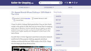 70+ Apparel Brands Whose Clothing is 100% Made In The U.S.A. - all usa clothing