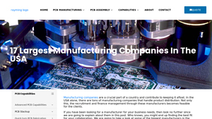 17 Largest Manufacturing Companies In The USA - RayPCB - manufacturers usa