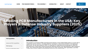 Leading PCB Manufacturers in the USA: Key Players & Defense ... - pcb manufacturer in usa