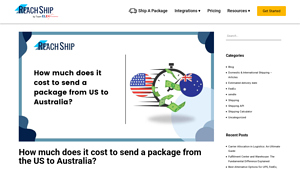 How much does it cost to send a package from the US to Australia? - ship package to australia from usa