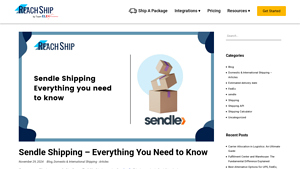 Sendle Shipping - Everything You Need to Know - ReachShip - sendle usa inc