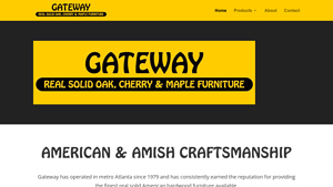 Gateway Real Solid Oak Furniture - solid wood cribs made in usa