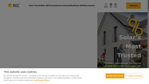 Solar panel manufacturer, trusted since 1996 - REC Group - solar panels made in usa