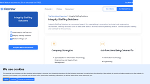 Premier Executive and Technical Recruitment Firm | Integrity Staffing ... - integrity staffing solutions usa