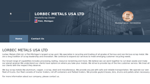 Lorbec Metals USA - Scrap Metal Recycling