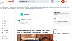American Made - Sharpest Drop Forged Scissors