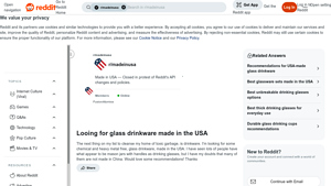 Anchor Hocking - Glass Drinkware