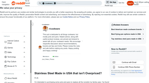 Stainless Steel Cookware - Quality Pots and Pans
